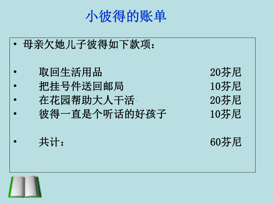 教科版小学三年级上册语文第一单元《妈妈的账单》课件3.ppt_第3页