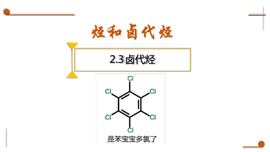 人教版高中化学选修五23卤代烃49课件.ppt_第1页