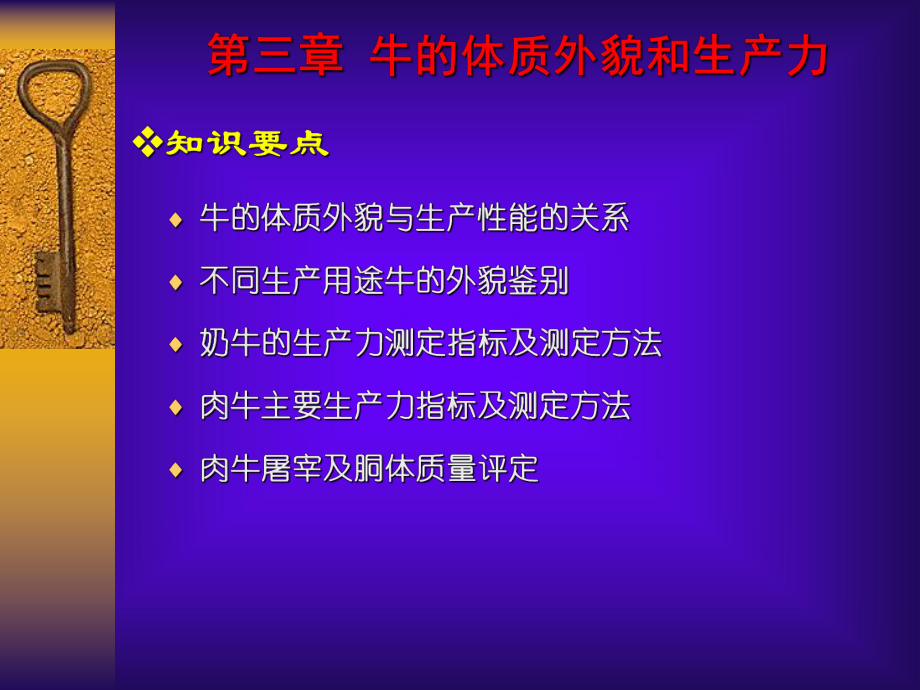 牛的体质外貌和生产力课件.ppt_第1页