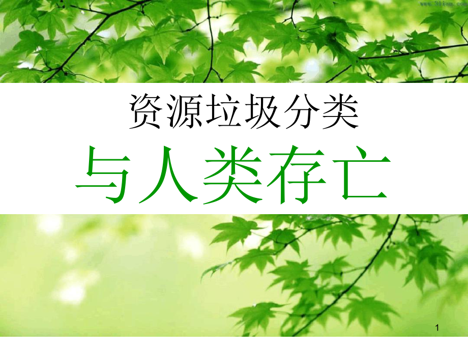 垃圾分类垃圾分类课件.ppt_第1页