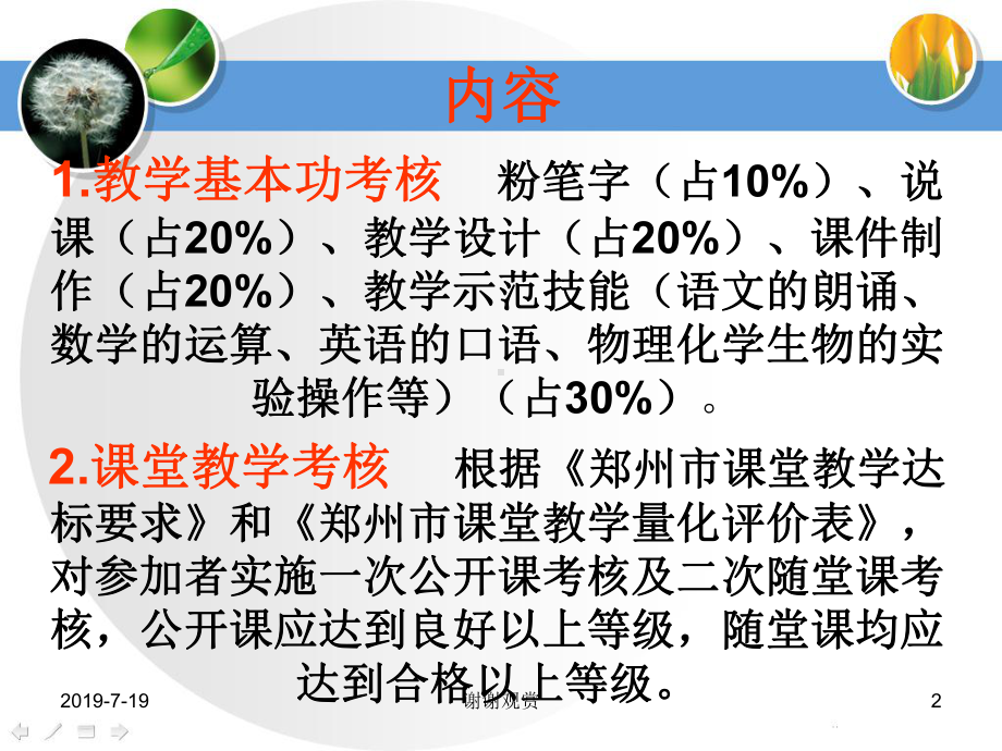 课堂教学达标评优活动总结课件讲义.ppt_第2页