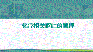 医院患者化疗相关呕吐的管理课件.pptx