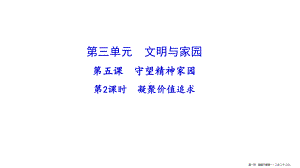 人教版道德与法治九年级上册凝聚价值追求课件7.pptx