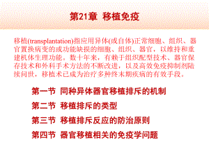 同种异体器官移植排斥的机制移植排斥的类型课件.ppt