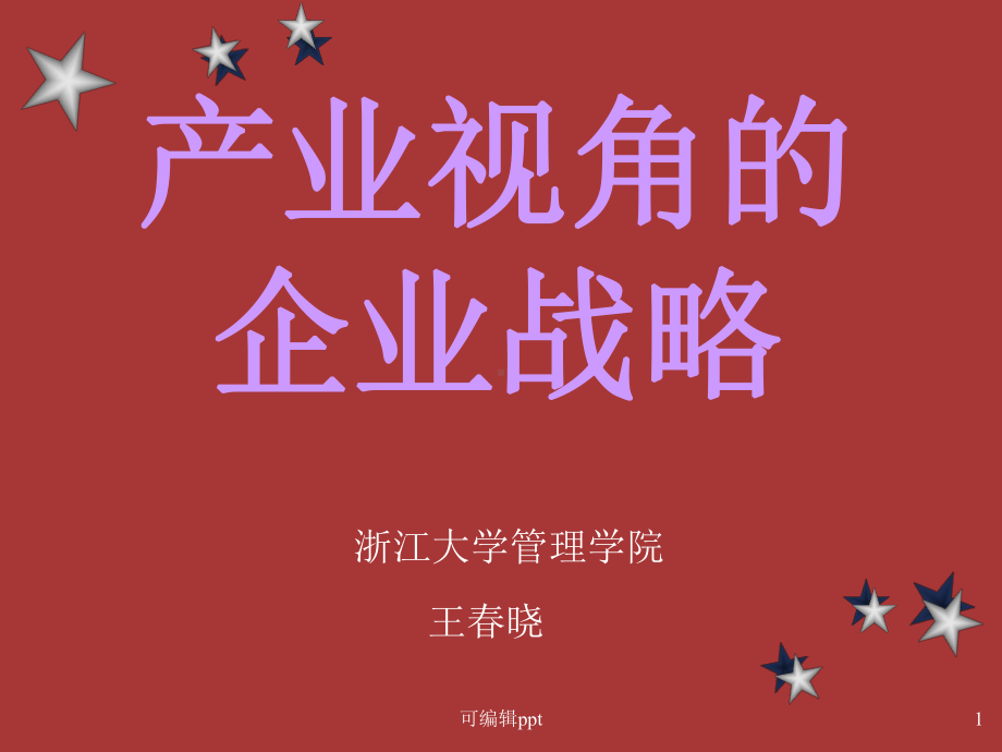 产业视角的企业战略课件.ppt_第1页