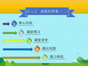 八年级数学下册第十九章一次函数1912函数的图象二课件新人教版.ppt