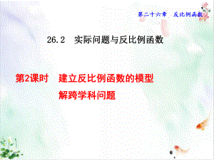 人教版数学《反比例函数》导学课件2.ppt