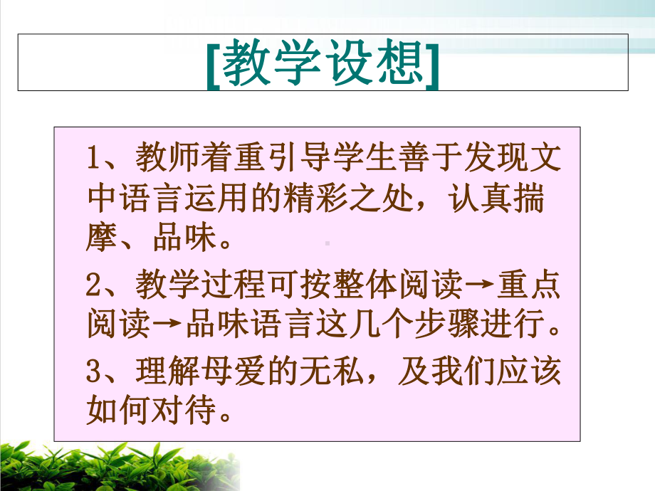 同题散文两篇课件我的母亲培训课件.ppt_第2页