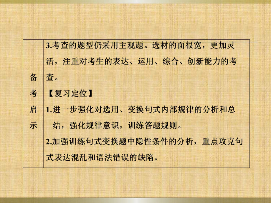 高三语文一轮复习选用变换句式名师公开课省级获奖课件.ppt_第3页