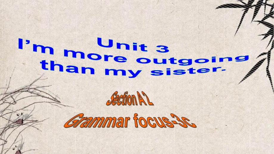 八年级英语上册-Unit-3-I'm-more-outgoing-than-my-si课件.ppt（纯ppt,可能不含音视频素材）_第1页