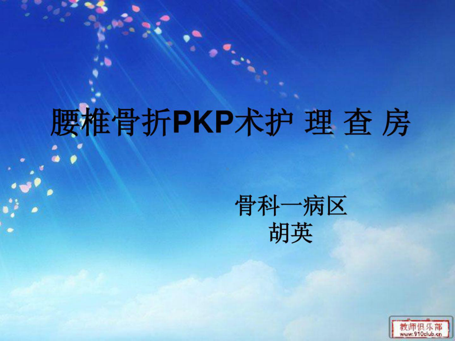 [新版]pkp护理查房课件.ppt_第1页