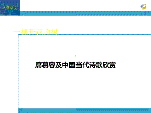 一棵开花的树实用课件.ppt