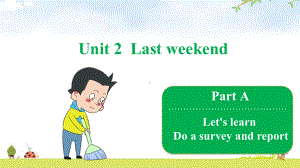 六年级下册英语Unit-2-Last-weekend-Part-A-Let's-learn课件.pptx（纯ppt,可能不含音视频素材）