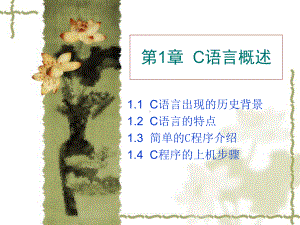 C语言教学课件之第1章C语言概述.ppt