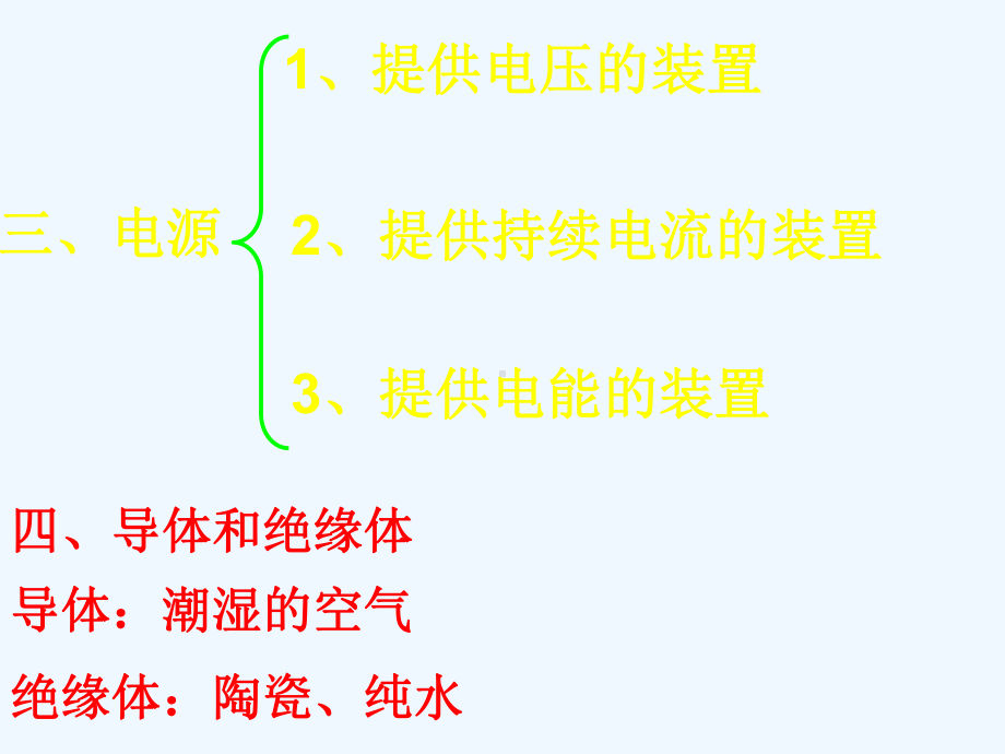 华师大八年级科学电与电路复习课件.ppt_第3页