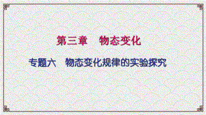 八年级物理上册-专题训练六-物态变化规律的实验探究课件-新版新人教版.ppt