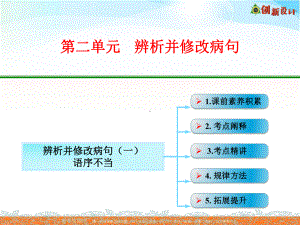 高考语文全国一轮专题复习课件：语言文字运用辨析并修改病句(一).ppt