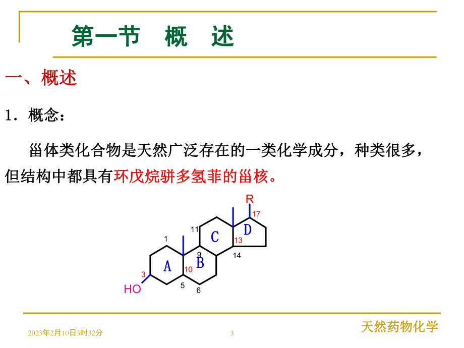 天然药物化学甾体及其苷类解析课件.ppt_第3页