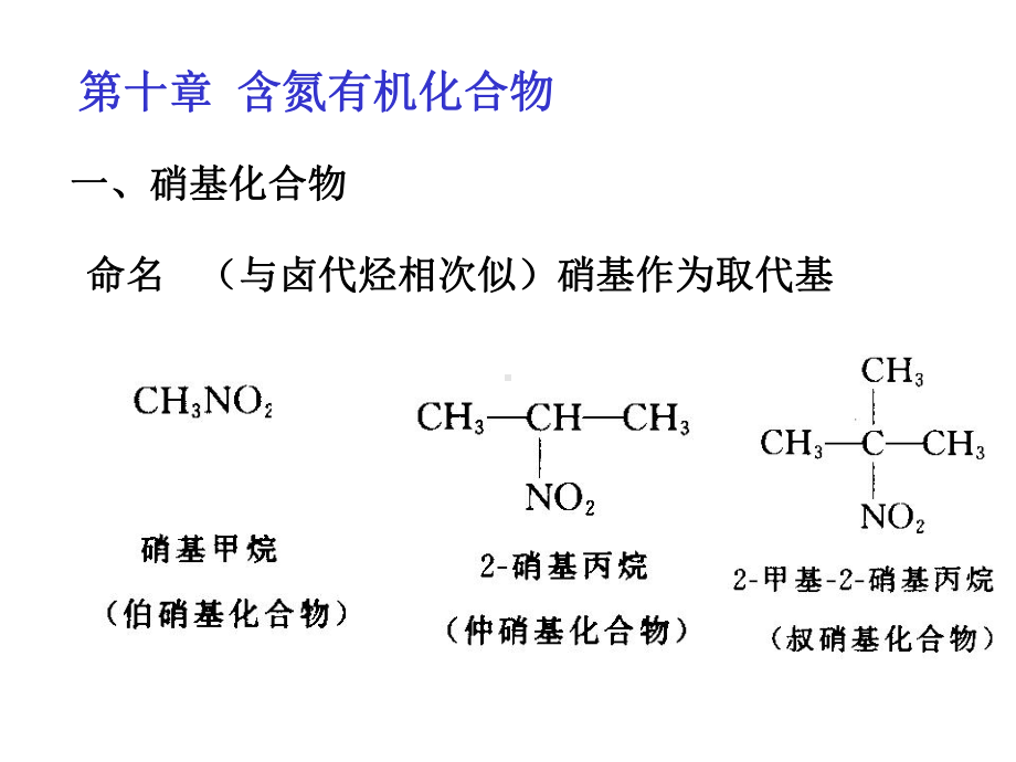 化学竞赛第十章含氮有机化合物课件.ppt_第1页