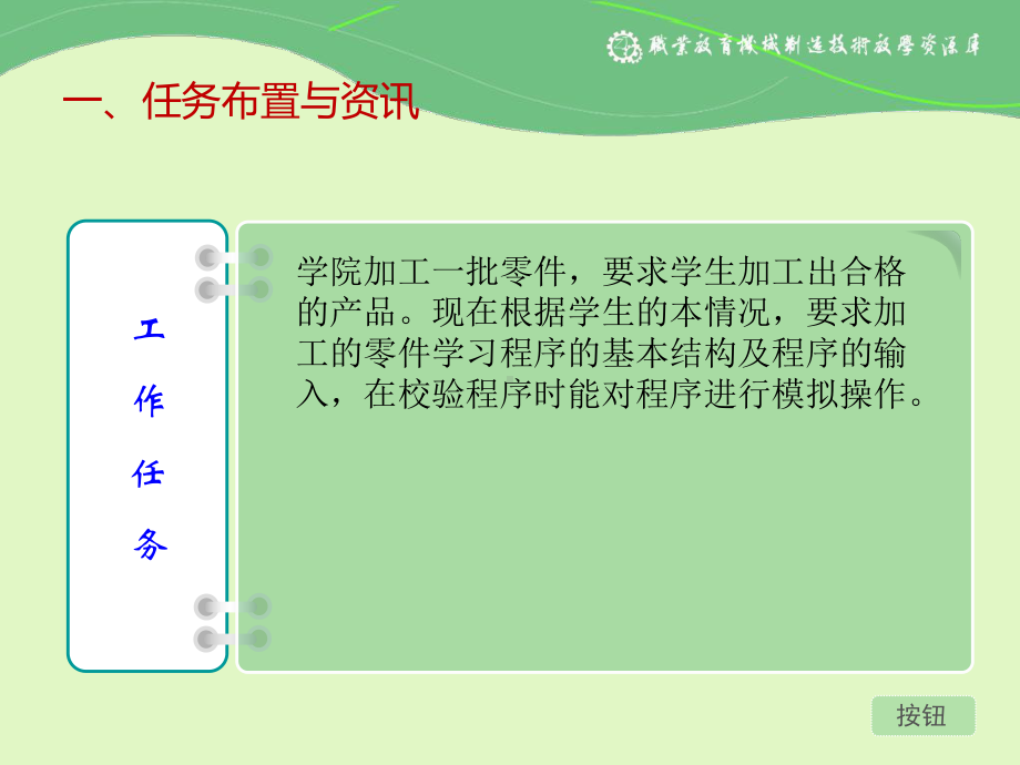 任务五数控车床程序编辑与模拟操作解析课件.ppt_第3页