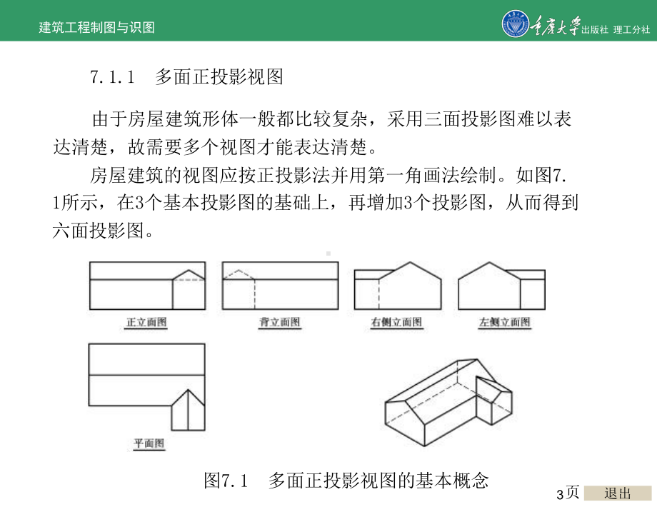 建筑工程制图与识图第7章-建筑施工图的表达方法课件.ppt_第3页