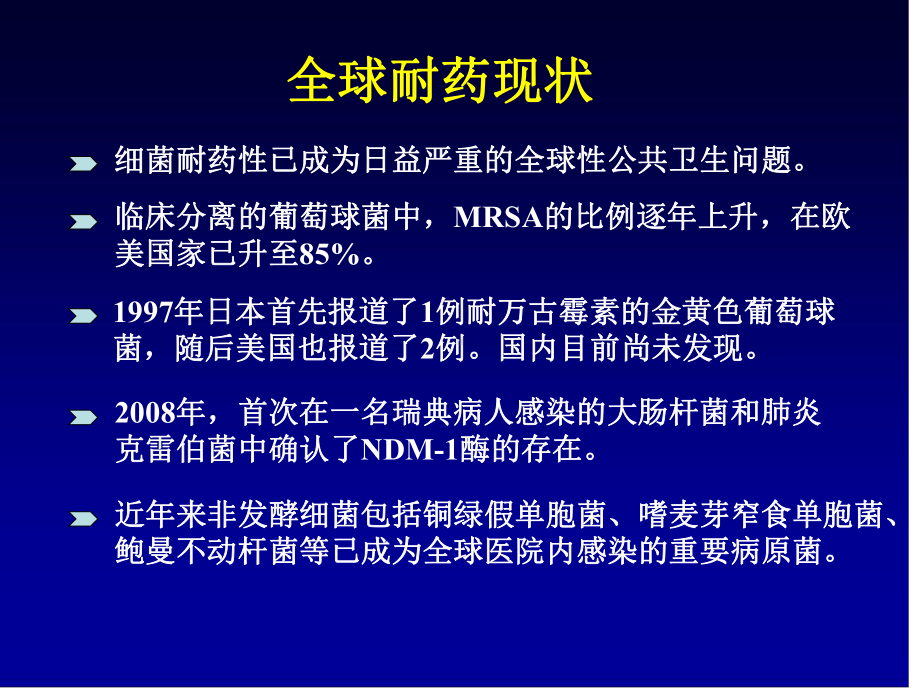 孙自镛细菌耐药性对临床处方抗菌药物影响摘要课件.ppt_第3页