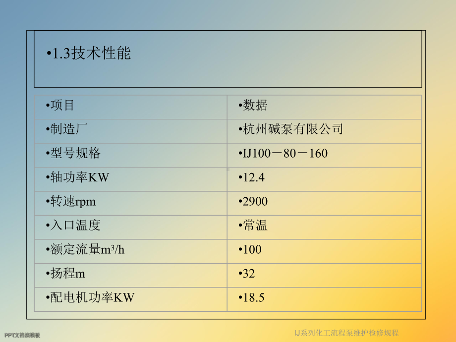 IJ系列化工流程泵维护检修规程课件.ppt_第2页