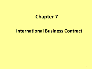 国际商务沟通Chapter07-International-Business-Contract课件.ppt