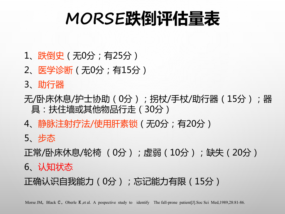 《Morse-跌倒评估量表》的使用课件.pptx_第3页