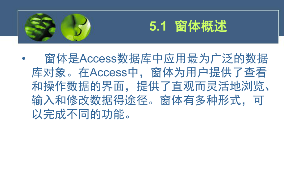 《Access数据库实用教程》第五章窗体与控件课件1.ppt_第2页