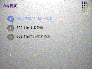 WiFi关键技术解析课件.ppt
