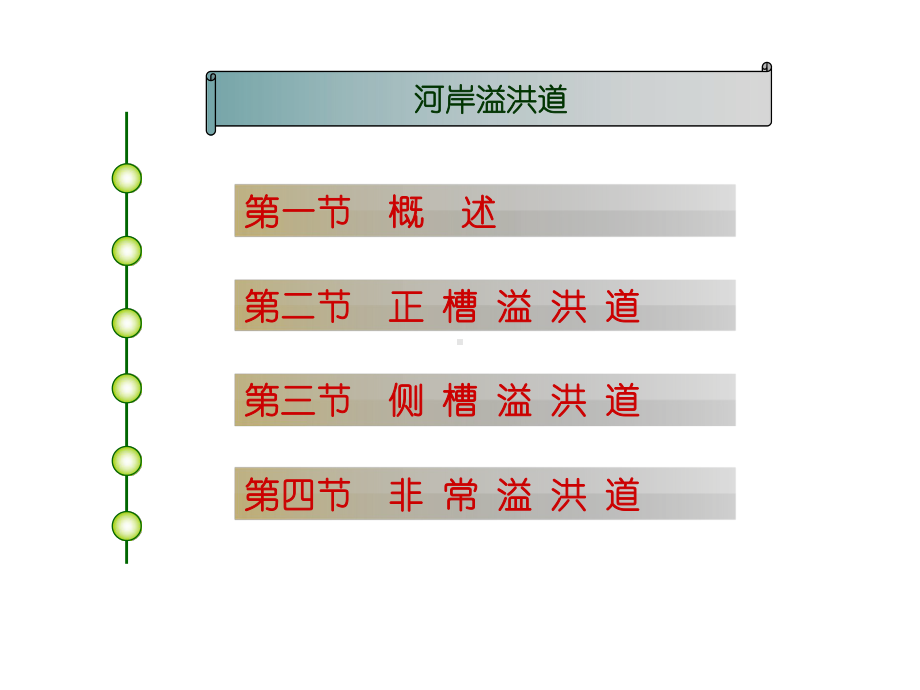 《溢洪道基础知识》课件.ppt_第1页