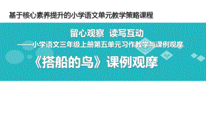 《搭船的鸟》公开课课件.ppt