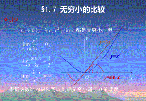 高数同济17无穷小的比较课件.ppt