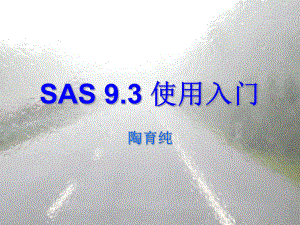 SAS93使用入门报告课件.ppt