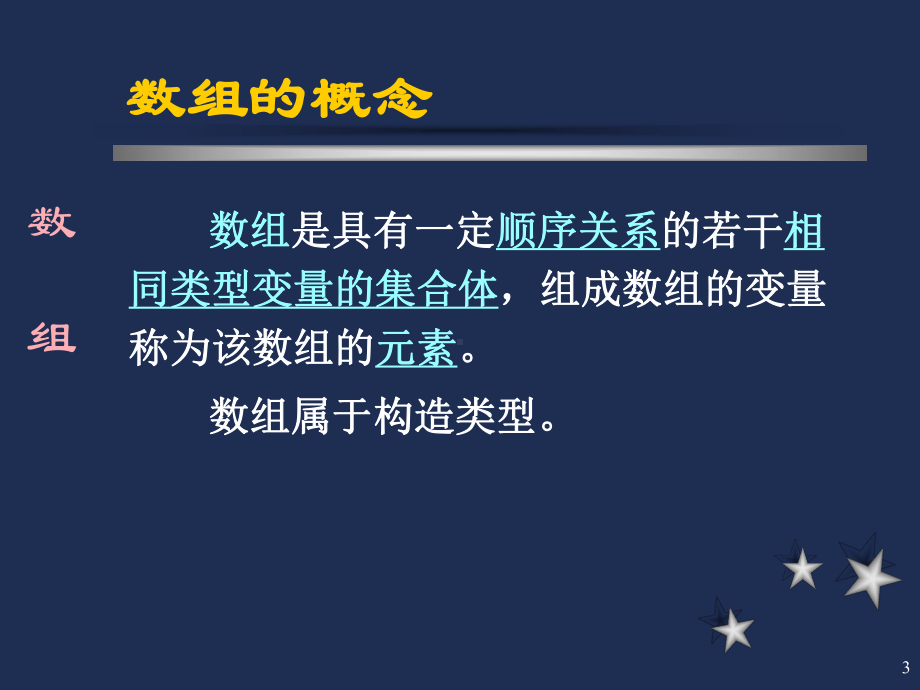 C语言程序设计课件第06章数组、指针与字符串.ppt_第3页