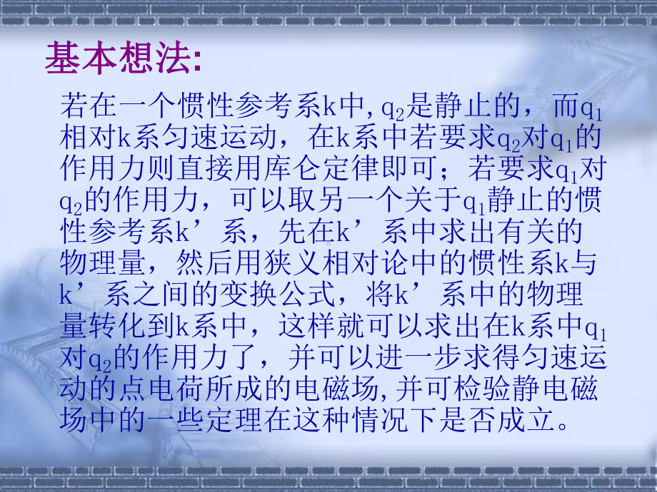 匀速运动电荷产生的电磁场课件.ppt_第3页