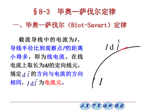 -毕奥—萨伐尔定律课件.ppt