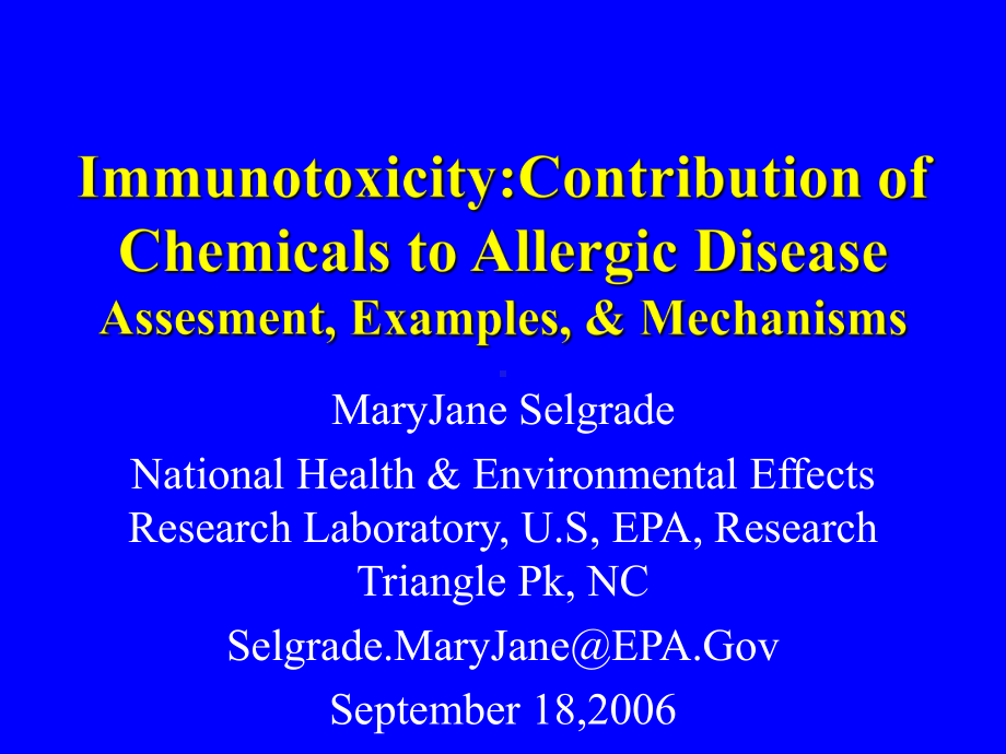 Potential-Effects-of-Chemicals-on-Allergic-Disease：化学物质对过敏性疾病的潜在影响课件.ppt_第1页