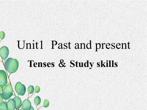 公开课获奖《U1-Past-and-Present-Study-skills》课件(公开课)-.ppt