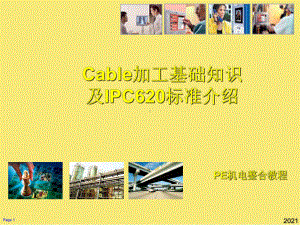 Cable加工基础知识及IPC标准介绍完美版资料课件.ppt