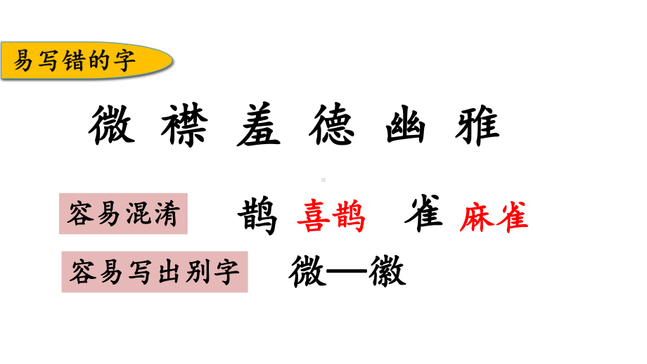 六年级上册语文复习第一单元(新教材)部编版课件.pptx_第3页