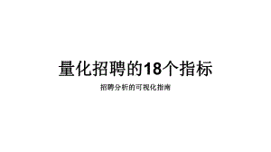 （招聘）量化招聘的18个指标课件.pptx