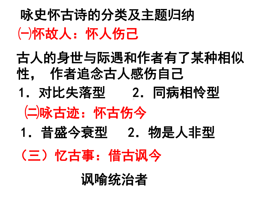 高考复习咏史怀古诗鉴赏课件5.ppt_第3页