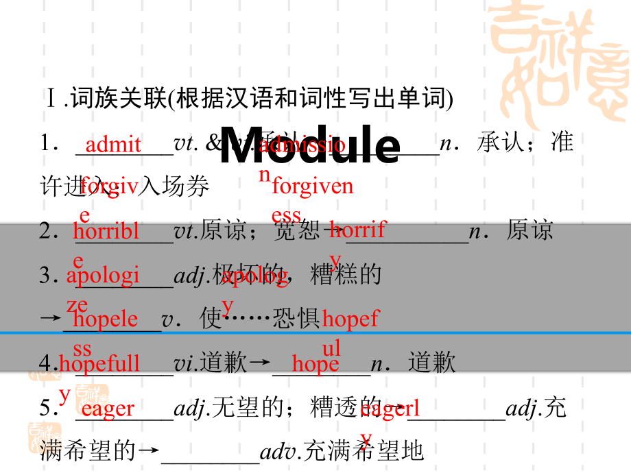 高三英语(译林)总复习课件：第一部分Module5Unit1.ppt_第2页