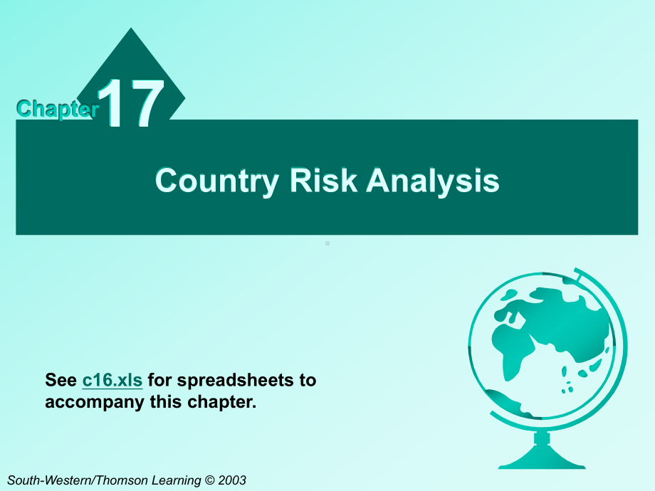 国际金融市场管理Ch17Country-Risk-Analysis课件.ppt_第1页