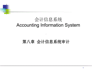八会计信息系统审计课件.pptx