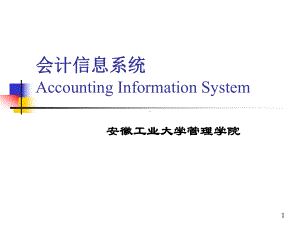 安徽工业大学《会计信息系统》会计信息系统审计(49)课件.ppt