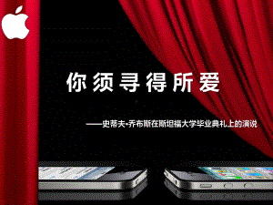 乔布斯演讲(三个故事)课件.ppt