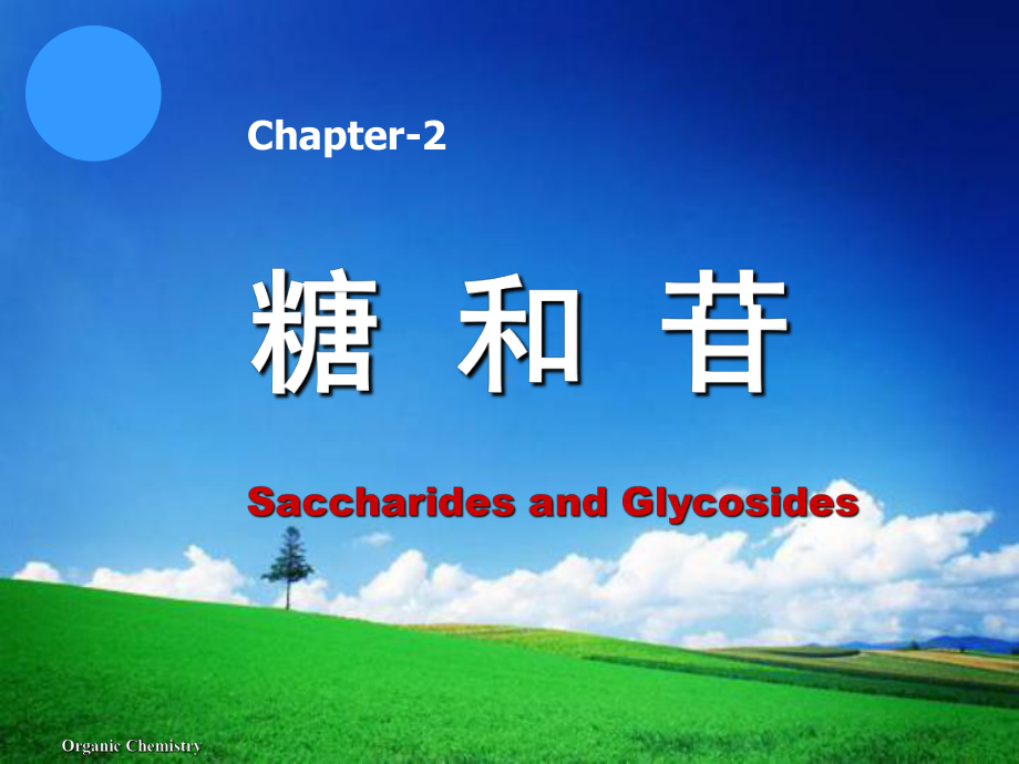 最新-天然药物化学糖和苷-课件.ppt_第1页